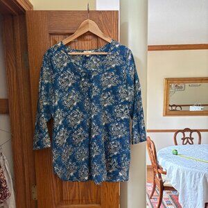 Anohki top, never worn. Flowly and cool